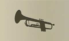 Trumpet silhouette #5
