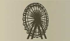 Ferris Wheel silhouette #4