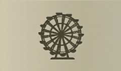 Ferris Wheel silhouette #5