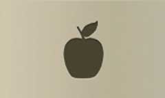 Apple silhouette #6
