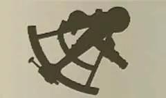 Sextant silhouette