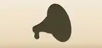 Megaphone silhouette