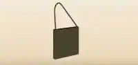 掲示板のシルエット