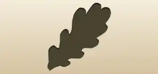 オークの葉