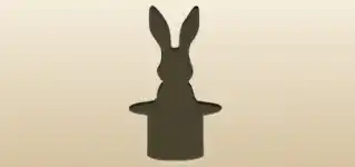 ウサギとシルクハット