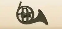French Horn silhouette