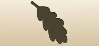オークの葉