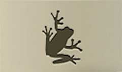 Frog silhouette #2