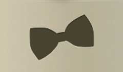 Bow Tie silhouette
