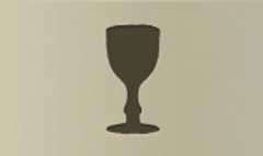 Wineglass silhouette #1