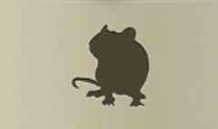Mouse silhouette #1