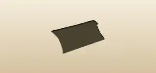 Letter silhouette