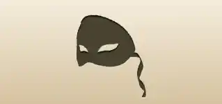Mask silhouette