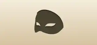 Mask silhouette
