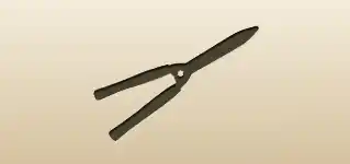 Garden Shears silhouette