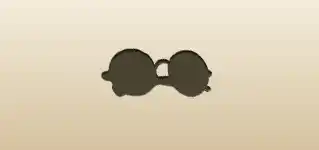 Sunglasses silhouette