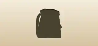 Backpack silhouette