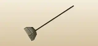 Rake silhouette