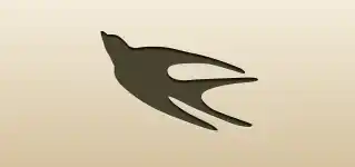 Swallow silhouette