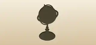 Globe silhouette