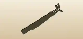 Golf Clubs silhouette