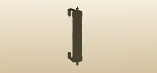 Thermometer silhouette