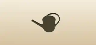 Watering Can silhouette