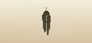 Wind Chimes silhouette