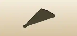 Hand Fan silhouette