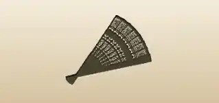 Hand Fan silhouette
