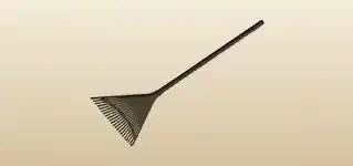 Rake silhouette