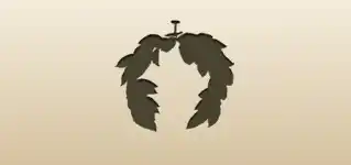 Laurel Wreath silhouette