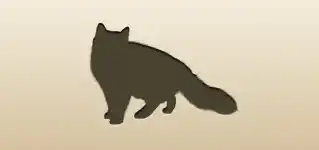 Cat silhouette
