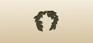 Laurel Wreath silhouette