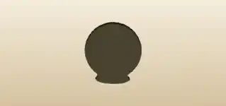 Globe silhouette