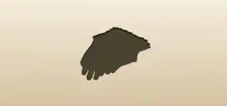 Gloves silhouette