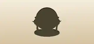 Globe silhouette