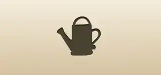 Watering Can silhouette