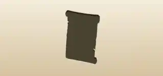 Map silhouette