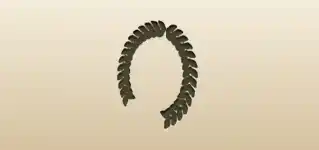 Laurel Wreath silhouette