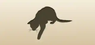 Cat silhouette