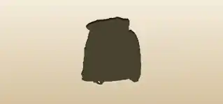 Backpack silhouette