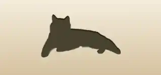 Cat silhouette