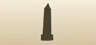 Obelisk silhouette