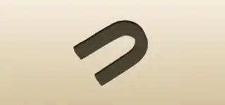 Magnet silhouette