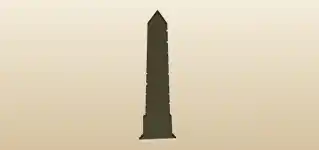 Obelisk silhouette