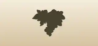 Grapes silhouette