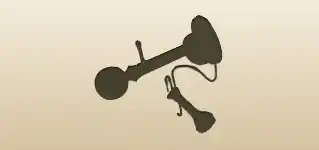 Telephone silhouette