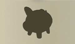 Piggy Bank silhouette