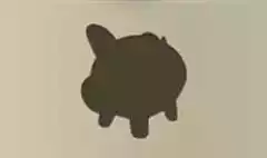 ブタの貯金箱